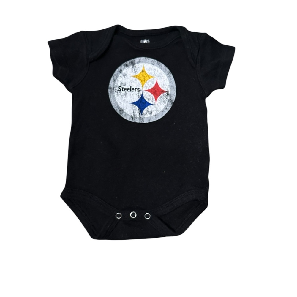 Pittsburgh Steelers Six Piece Baby Bundle 0-3 Months, EUC - Picture 10 of 16